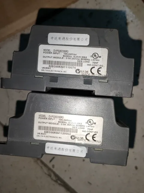 Delta DVP32EC00R3 PLC Module — product photo 17 of 21