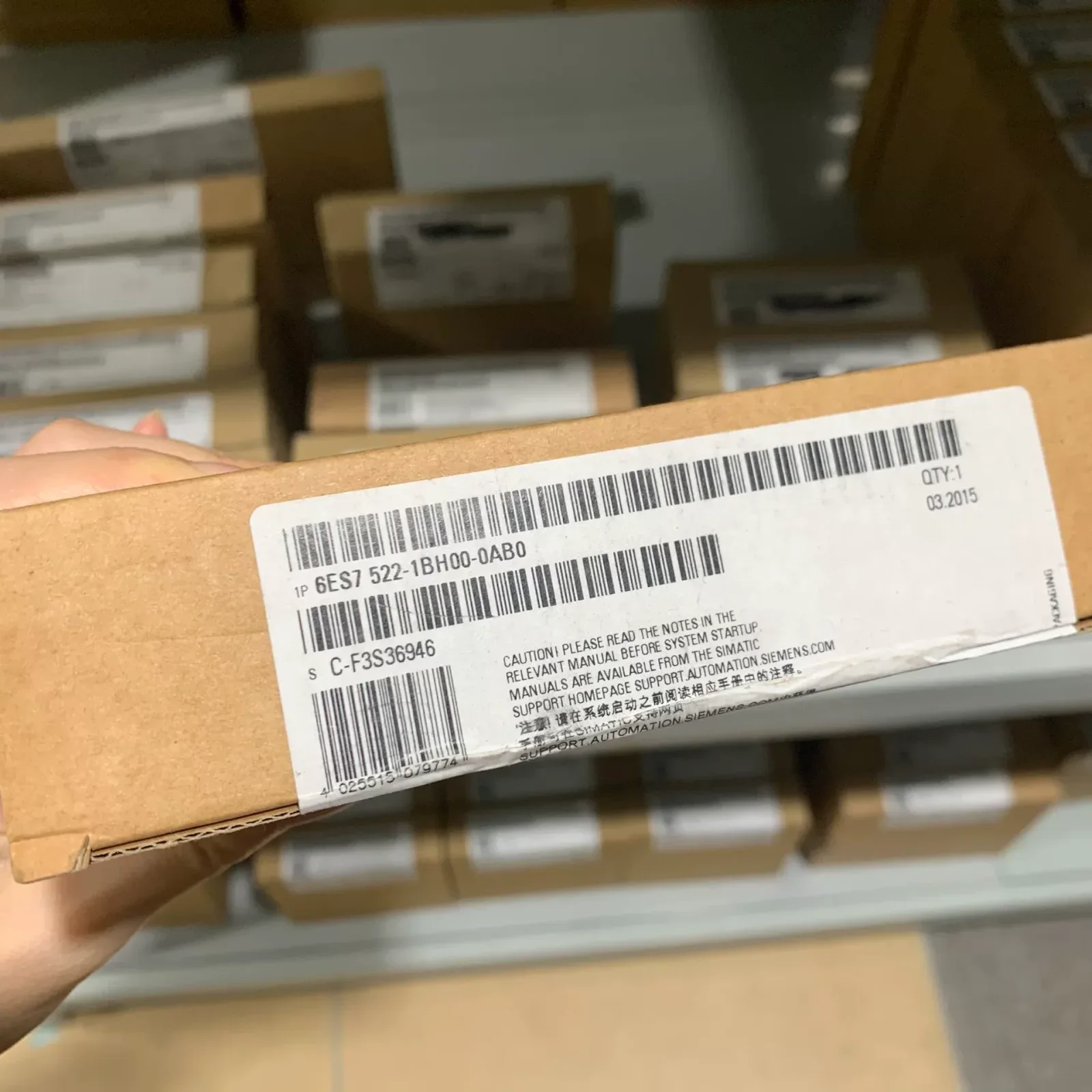 Siemens 6ES7522-1BH00-0AB0 PLC Module product photo 1