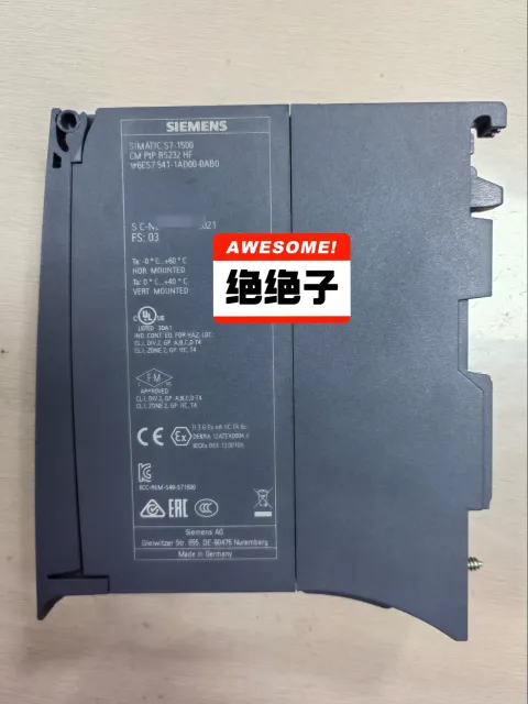 Siemens 6ES7541-1AD00-0AB0 Industrial Automation Component product photo 1