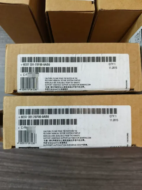 Siemens 6ES7331-7SF00-0AB0 Industrial Automation Component product photo 1