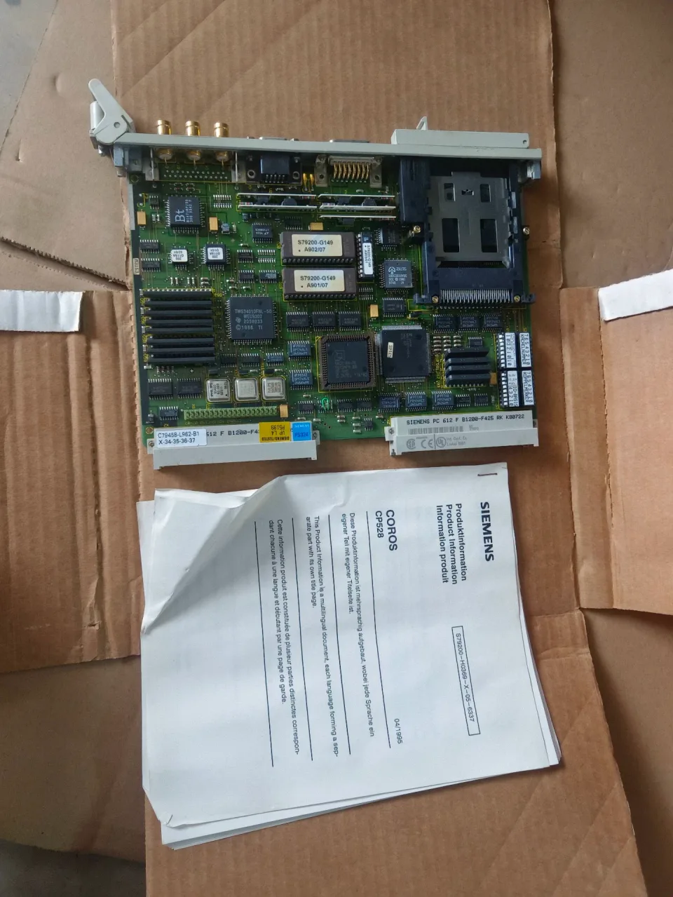Siemens 6AV4012-0AA10-0AB0 Industrial Automation Component product photo 1