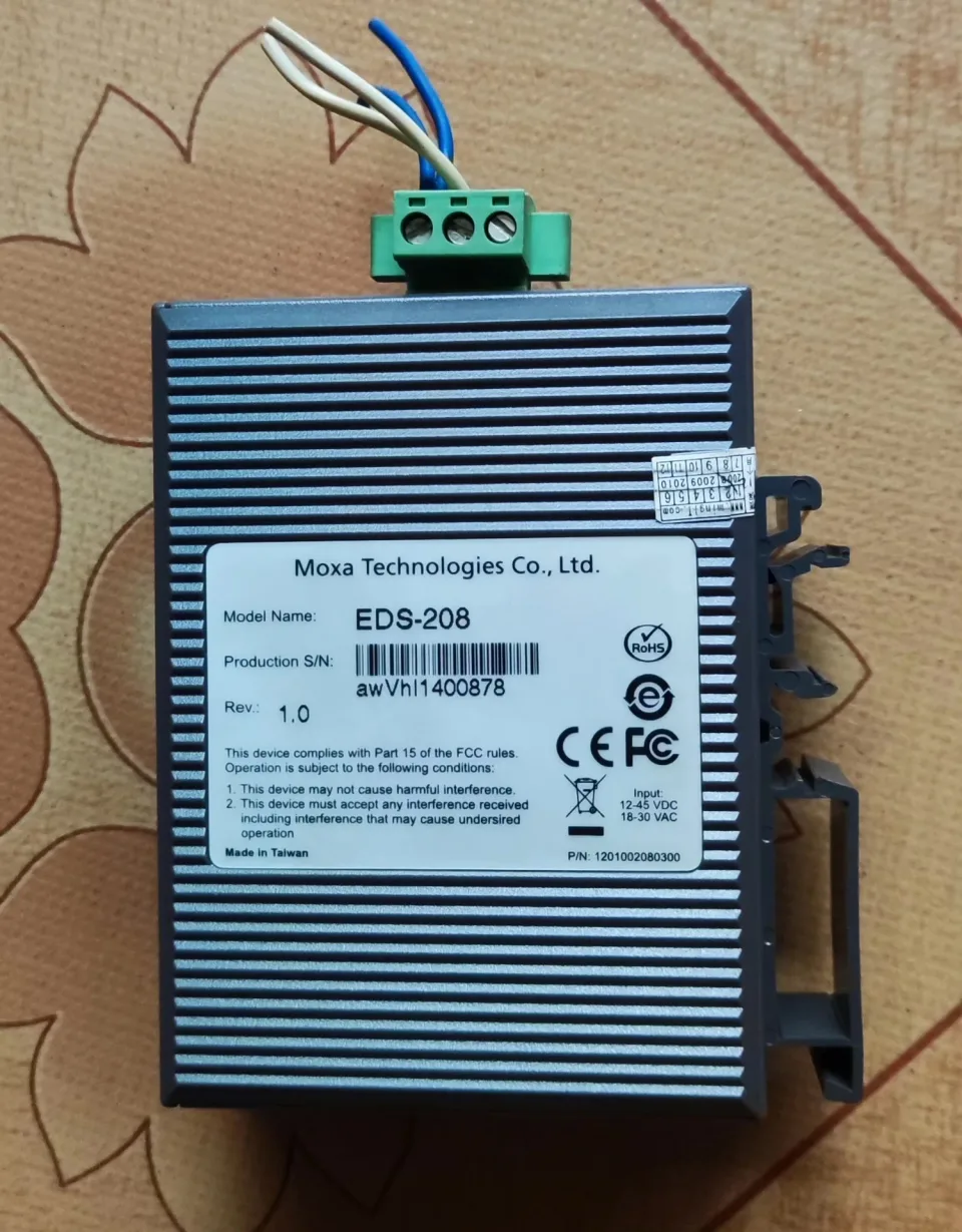 Moxa EDS-208 Industrial Automation Component product photo 1