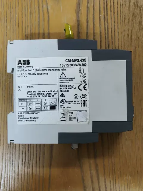 ABB CM-MPS.43S / 1SVR730884R4300 Industrial Relay — product photo 2 of 11