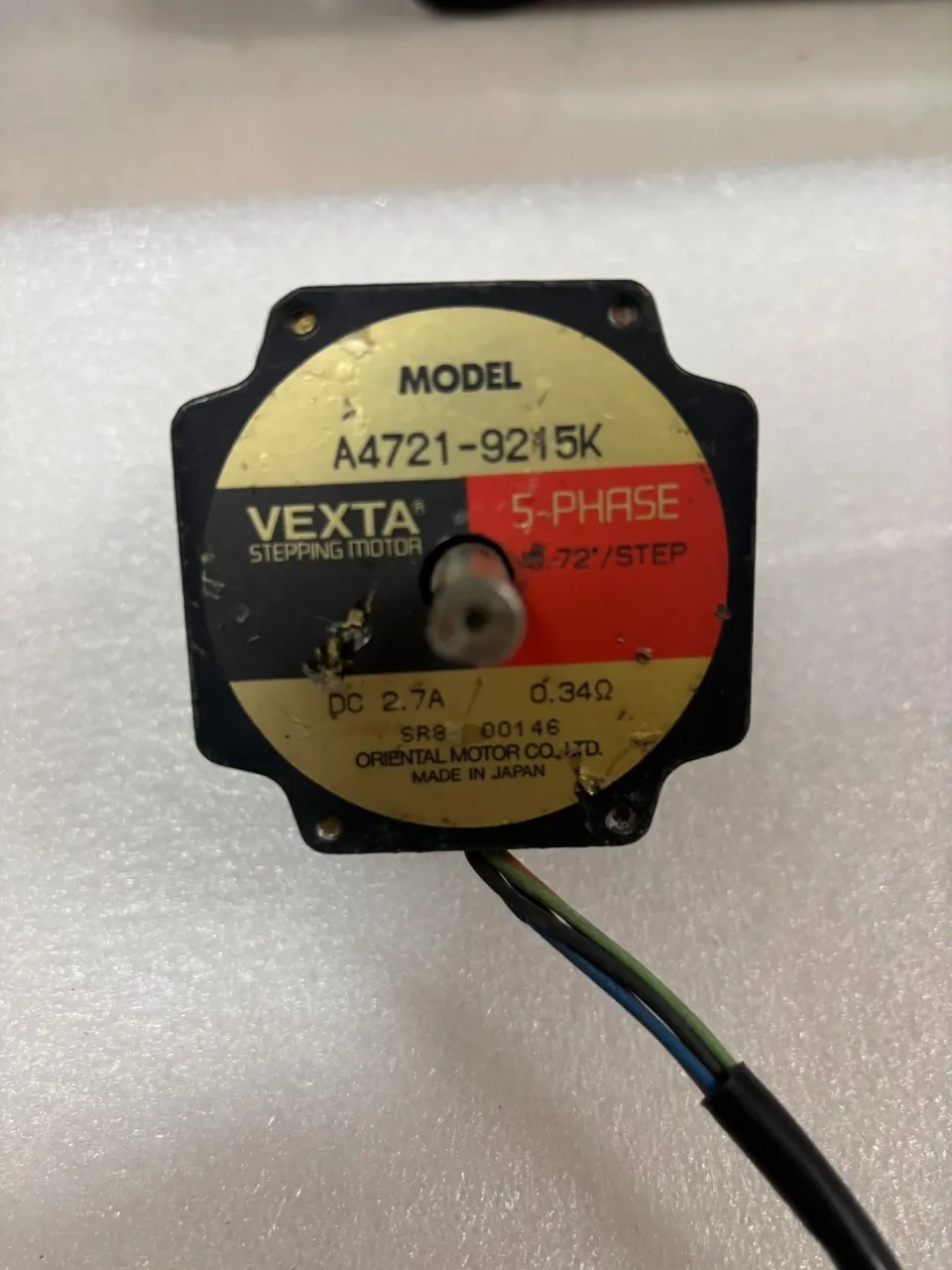 VEXTA / Oriental Motor A4721-9215K Motor & Drive Component product photo 1