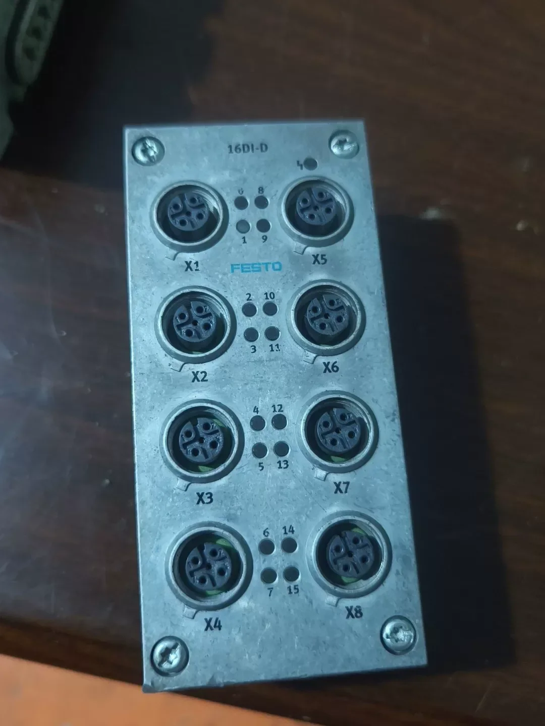 Festo CPX-M-16DE-D (550202) / CPX-M-AB-8-M12X2-5POL (549335) / V1110 L-745836 Industrial Automation Component product photo 1