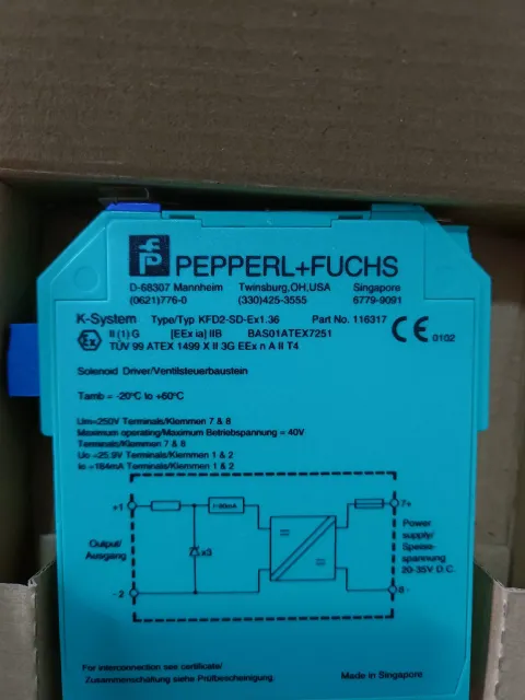 Pepperl+Fuchs 116317 Motor & Drive Component product photo 3