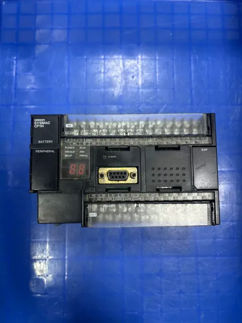OMRON CP1H-X40DT-D V1.2 PLC Module product photo 1