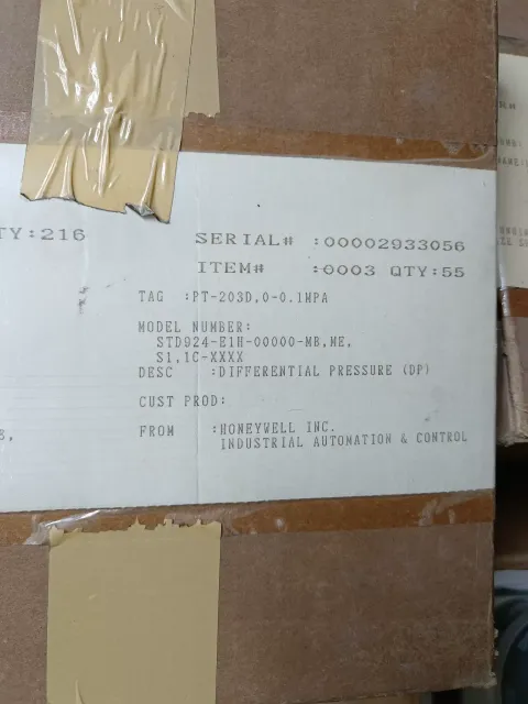 Honeywell STD924-E1H-00000-MB Industrial Automation Component product photo 8