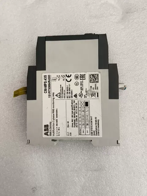 ABB CM-MPS.43S / 1SVR730884R4300 Industrial Relay — product photo 8 of 11