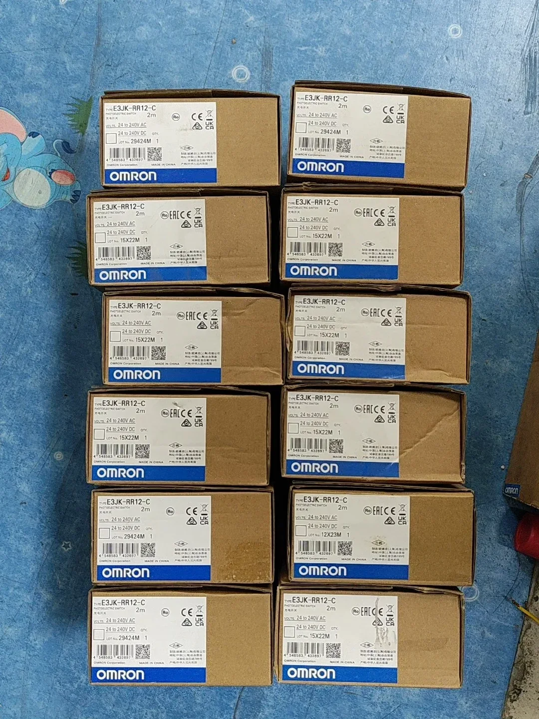 OMRON E3JK-RR12-C Industrial Sensor product photo 1