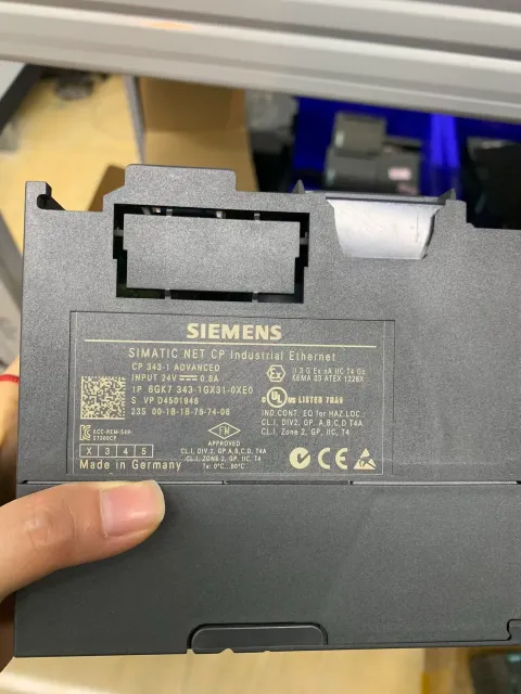 Siemens 6GK7343-1GX31-0XE0 PLC Module — product photo 6 of 18