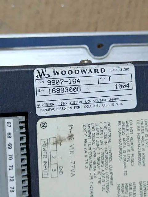 Woodward 9907-164 Industrial Control Board — product photo 2 of 24