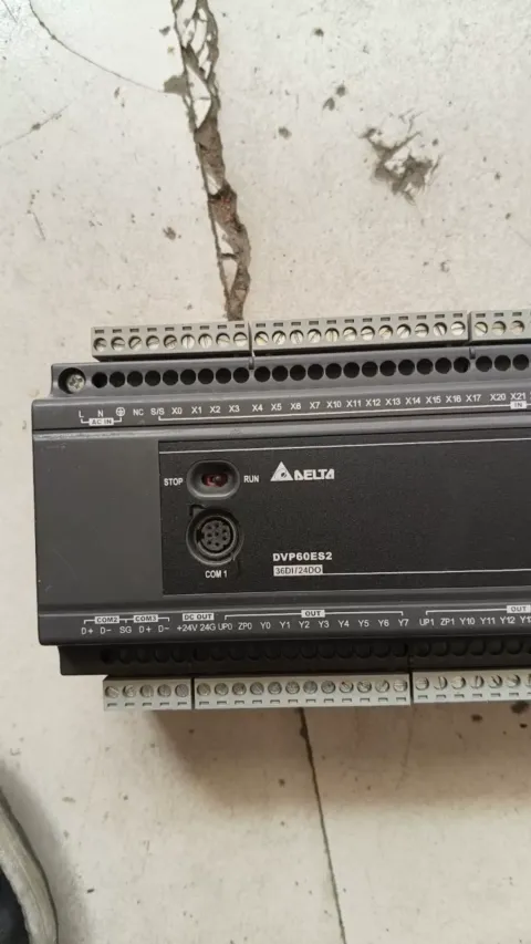 Delta DVP60ES200T + DVP06XA-E2 PLC Module product photo 1