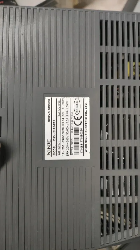 XINJE DS2-21P5-AS; DS3L-22P3-PFA; DS3L-21P5-PFA; MS-130ST-M15015B-22P3; MS-130ST-M10015B-21P5 Motor & Drive Component product photo 4