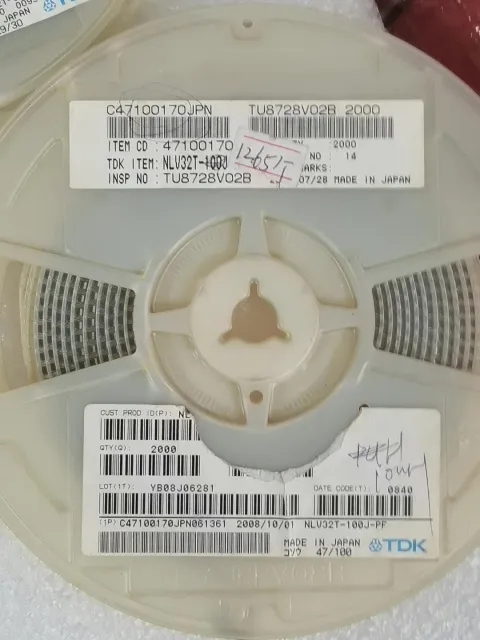 TDK NLV32T-680J-PF; NLV32T-330J-PF; NLV32T-100J-PF Industrial Automation Component product photo 4