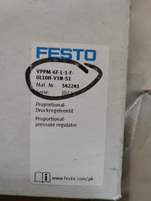 Festo VPPM-6F-L-1-F-0L10H-V1N-S1 / 542241 Industrial Automation Component product photo 2