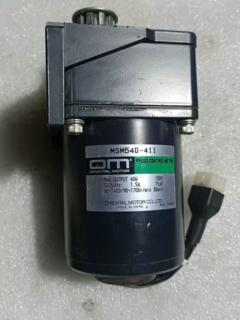 Oriental Motor MSM540-411 Motor & Drive Component product photo 1