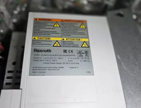 Bosch Rexroth HCS01.1E-W0013-A-02-B-ET-EC-NN-NN-NN-FW Motor & Drive Component product photo 4