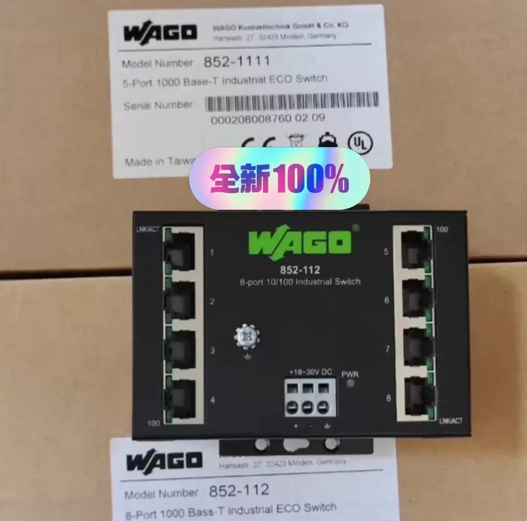 WAGO 852-112 / 852-1111 / 852-102 / 852-201/107-002 / 852-112/000-001 Industrial Sensor product photo 1
