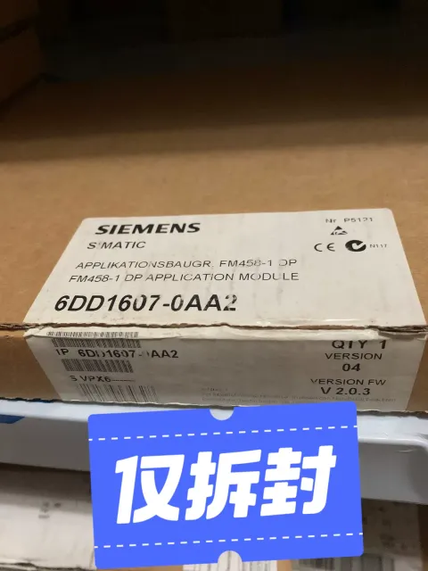 Siemens 6DD1607-0AA2 Industrial Automation Component product photo 1
