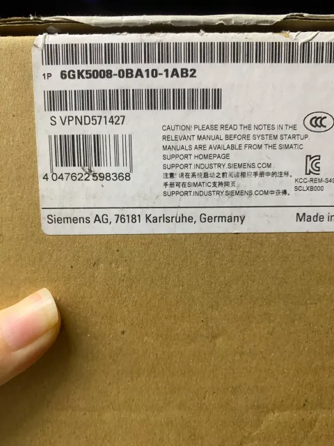Siemens 6GK5008-0BA10-1AB2 Industrial Sensor — product photo 23 of 23