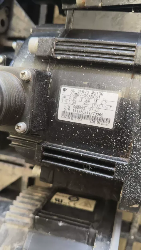 Yaskawa SGDV-7R6A01A002000; SGMGV-09ADC61 Motor & Drive Component product photo 6