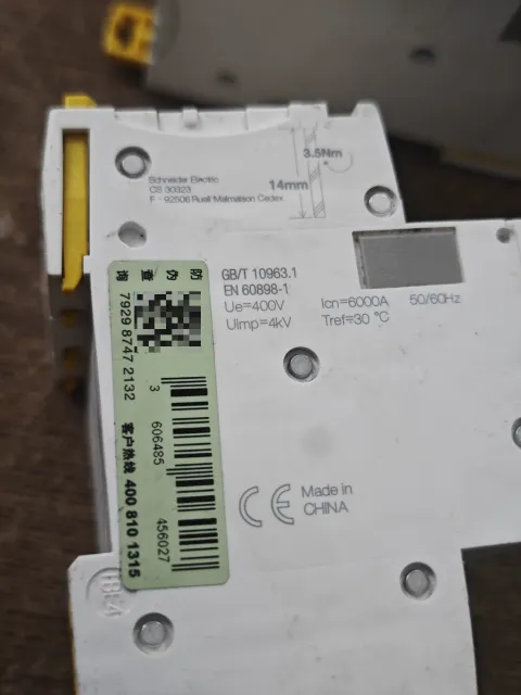 Schneider Electric iC65N C32A 3P Industrial Automation Component product photo 4