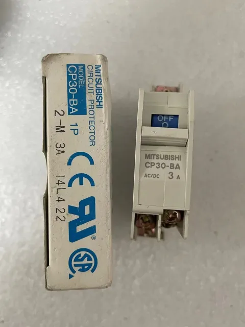 Mitsubishi Electric CP30-BA 1P 3A Industrial Automation Component product photo 1