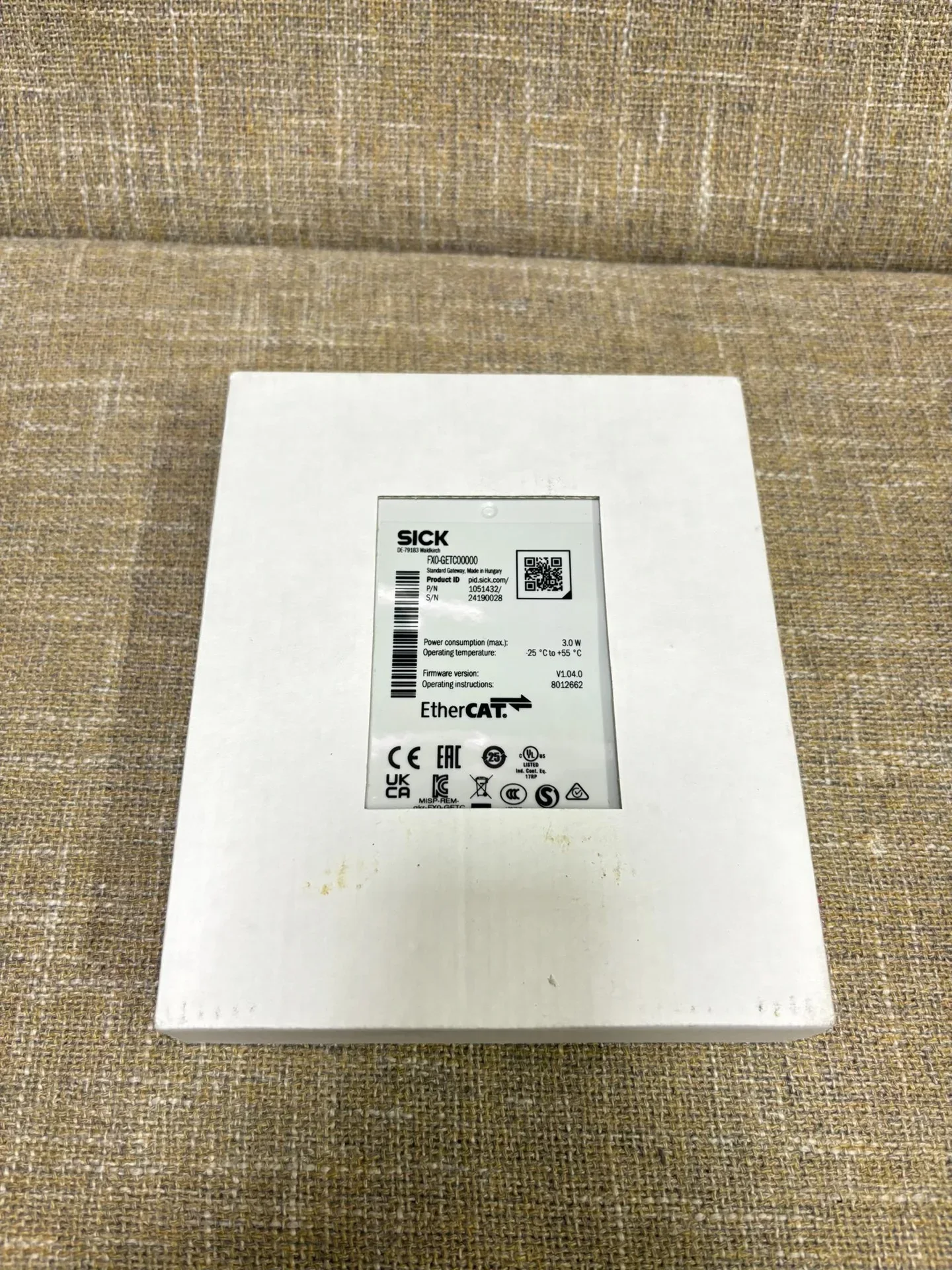 SICK FX0-GETC00000 / P/N 1051432 Industrial Automation Component product photo 1
