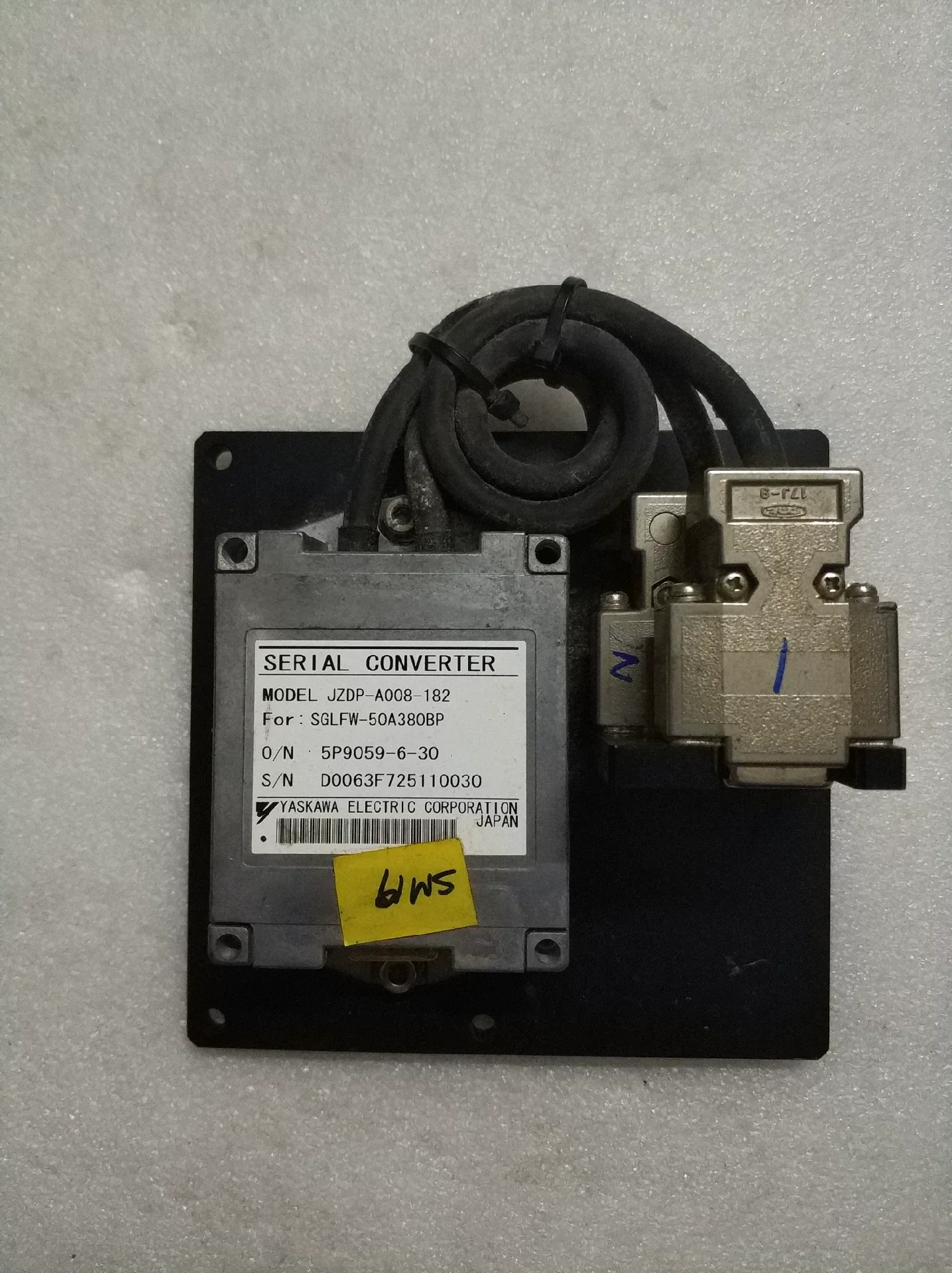 Yaskawa JZDP-A008-182 Industrial Encoder product photo 1