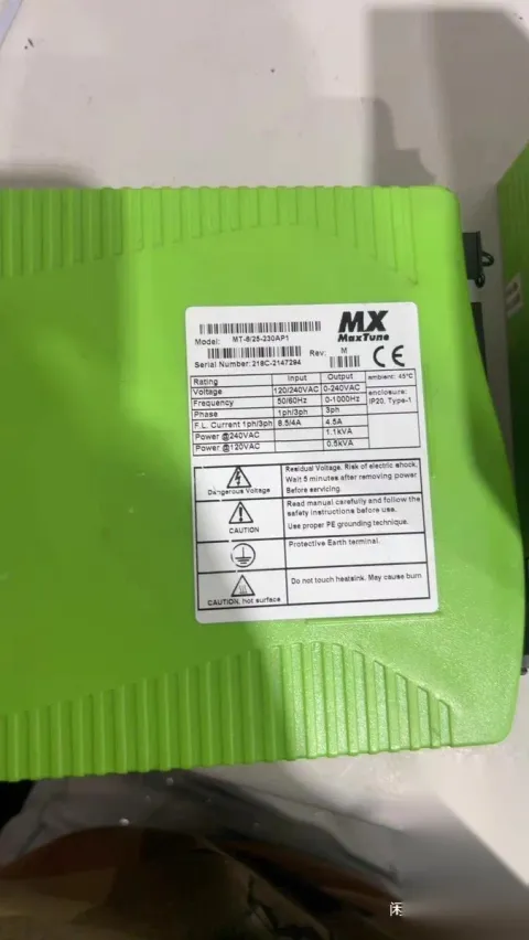 MaxTune MT-8/25-230AP1 Motor & Drive Component product photo 2