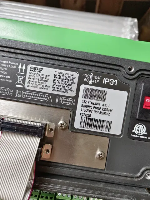 Watson-Marlow 520UN/L Industrial Automation Component product photo 7