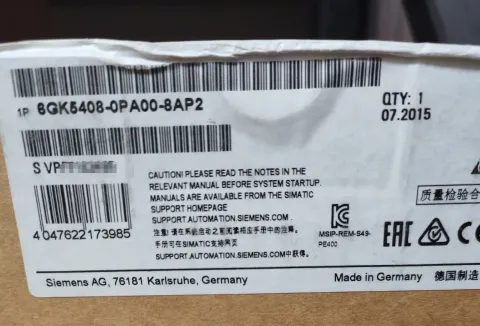 Siemens 6GK5408-0PA00-8AP2 Industrial Sensor — product photo 4 of 4