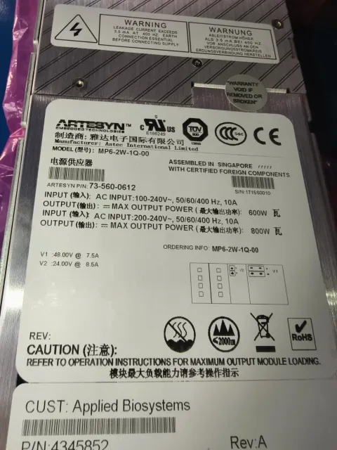 Artesyn / Astec MP6-2W-1Q-00 Power Electronics Module product photo 2