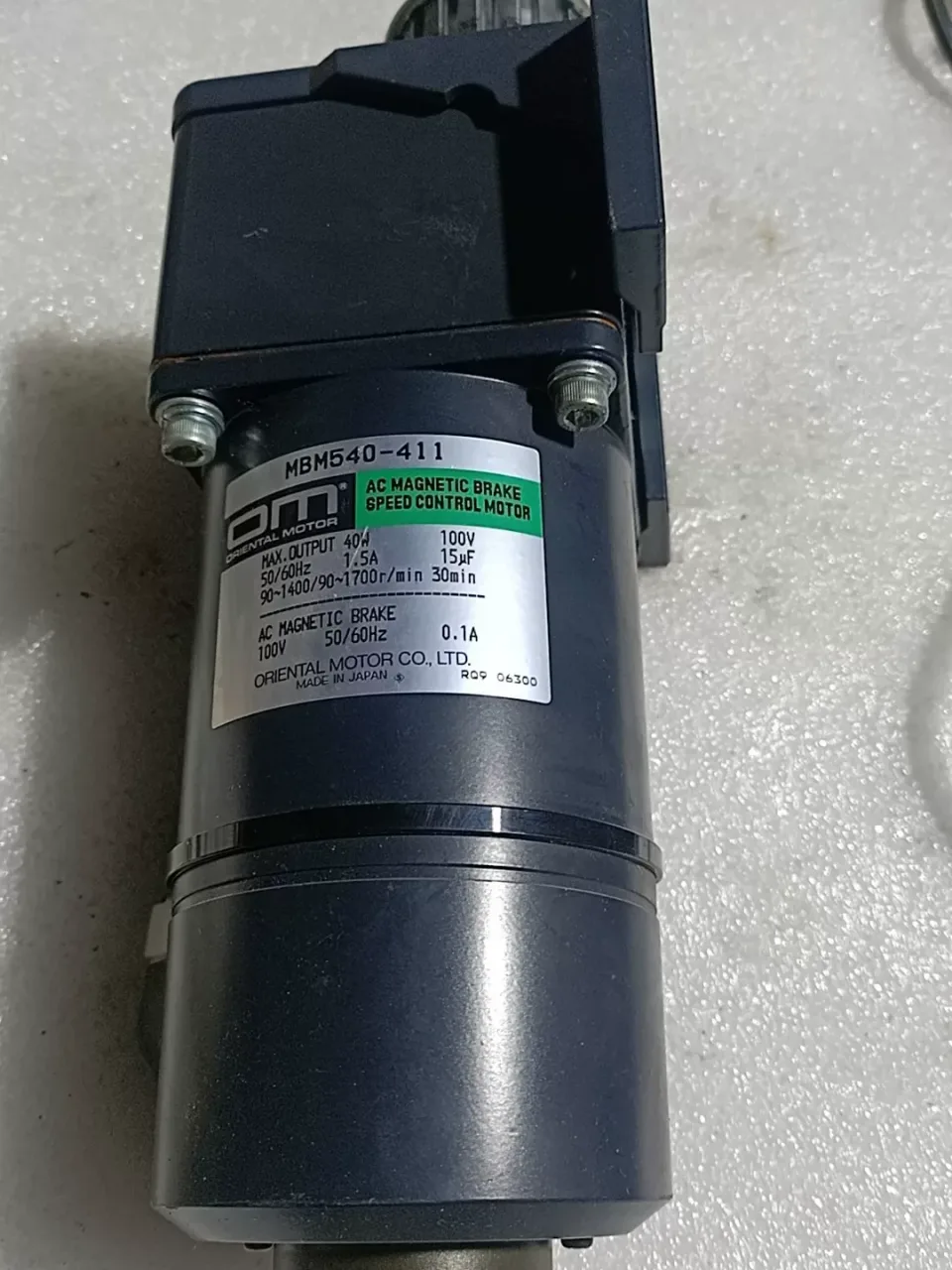 Oriental Motor MBM540-411 Motor & Drive Component product photo 1