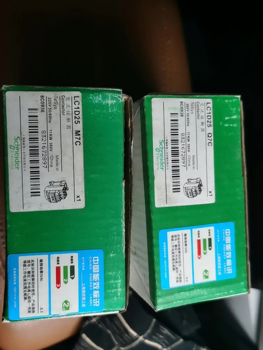 Schneider Electric LC1D25M7C / LC1D25Q7C Industrial Relay product photo 1