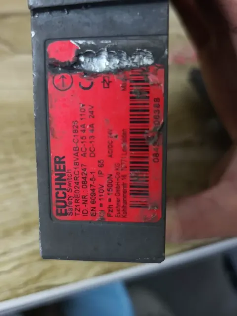 EUCHNER TZ1RE024RC18VAB-C1826 / Order No. 084247 Industrial Sensor product photo 3