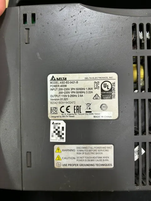Delta ASD-B2-0421-B Motor & Drive Component product photo 5