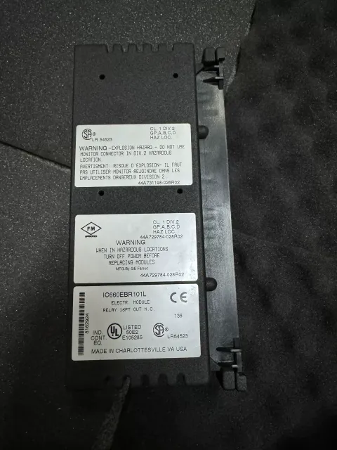 GE Fanuc IC660BBR101M Industrial Relay product photo 2