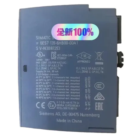 Siemens 6ES7135-6HB00-0DA1 Industrial Automation Component product photo 1