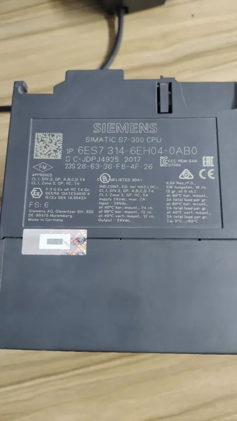 Siemens 6ES7314-6EH04-0AB0 Industrial Automation Component — product photo 2 of 9