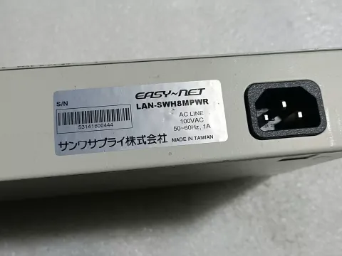 Sanwa Supply / EASY-NET LAN-SWH8MPWR Industrial Sensor product photo 2