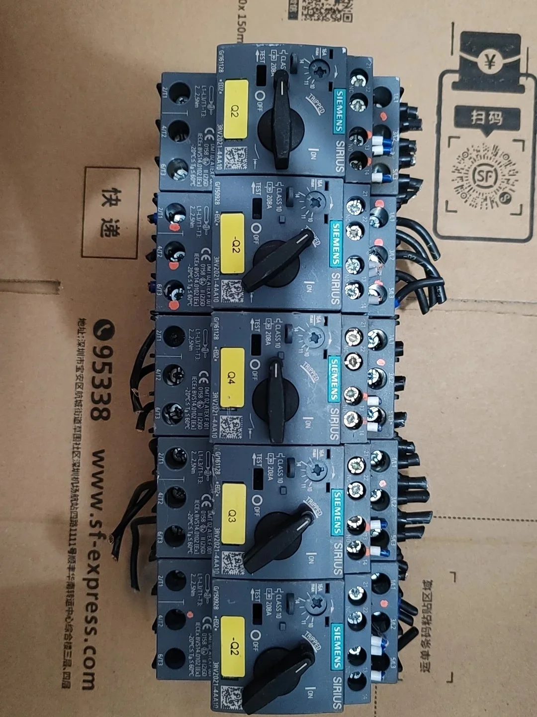 Siemens 3RV2021-4AA10 Motor & Drive Component — product photo 1 of 18