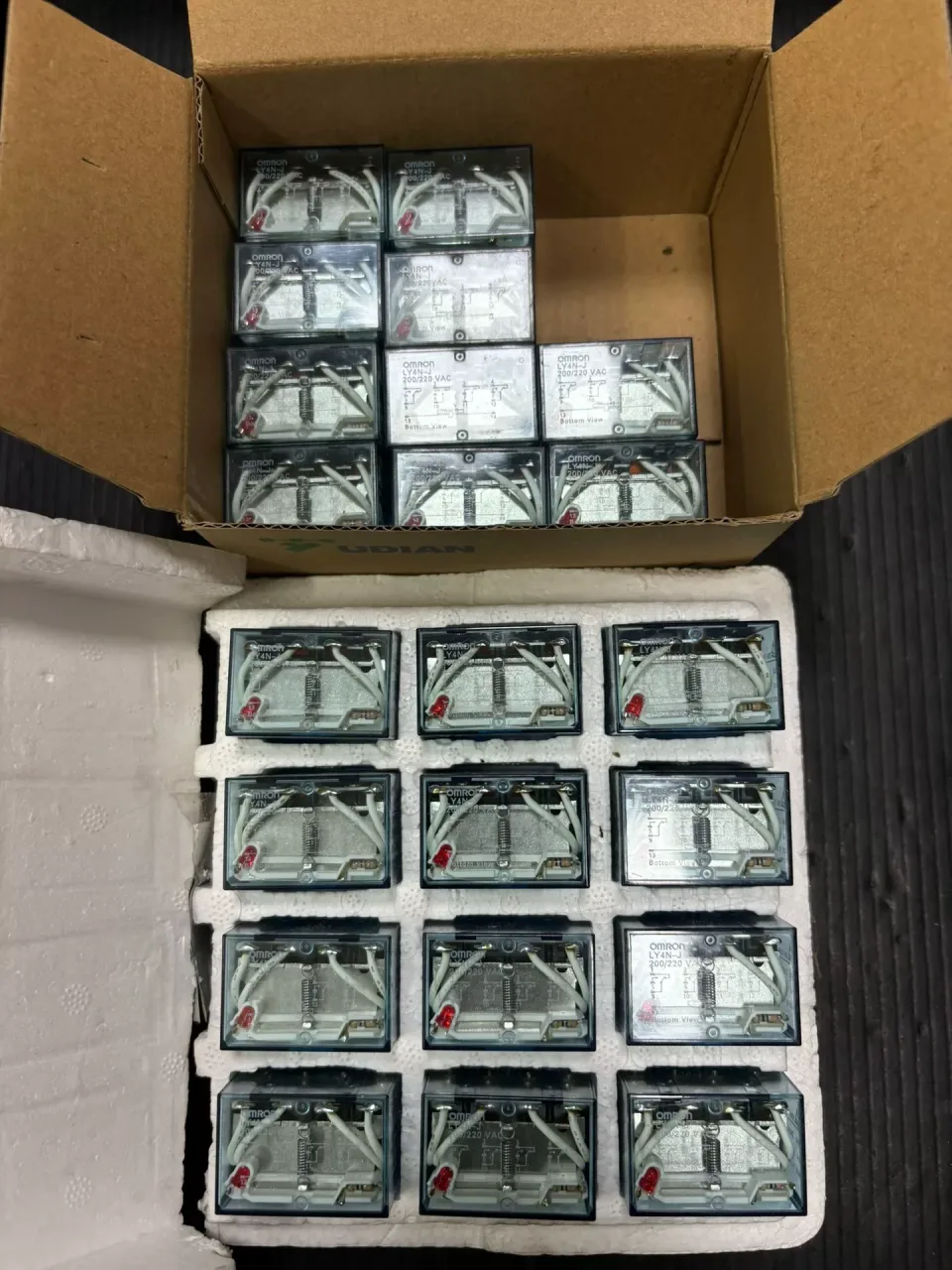 Unbranded Industrial LY4N-J 200/220VAC Industrial Relay product photo 1