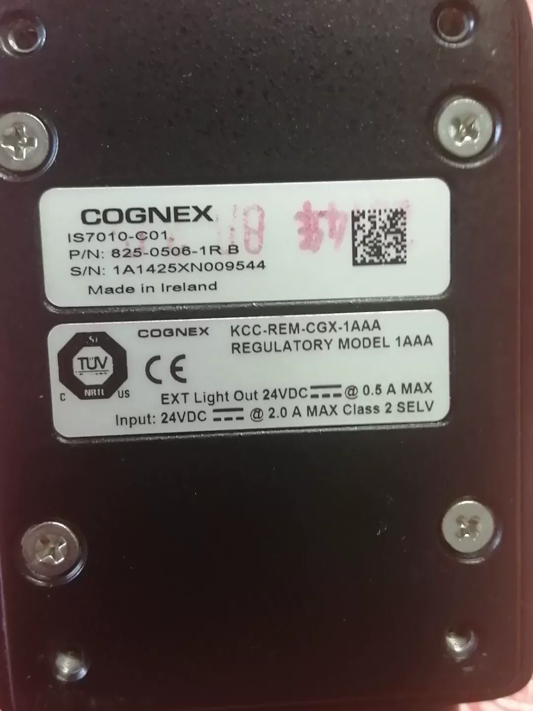COGNEX IS7010-C01 / 825-0506-1R B Industrial Automation Component product photo 1