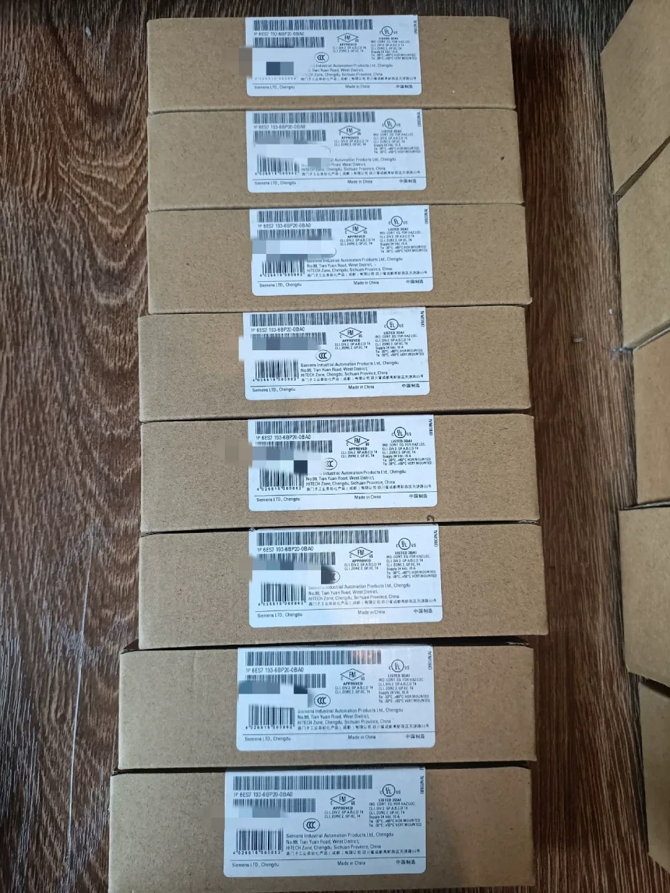 Siemens 6ES7 193-6BP20-0BA0 Industrial Automation Component product photo 1