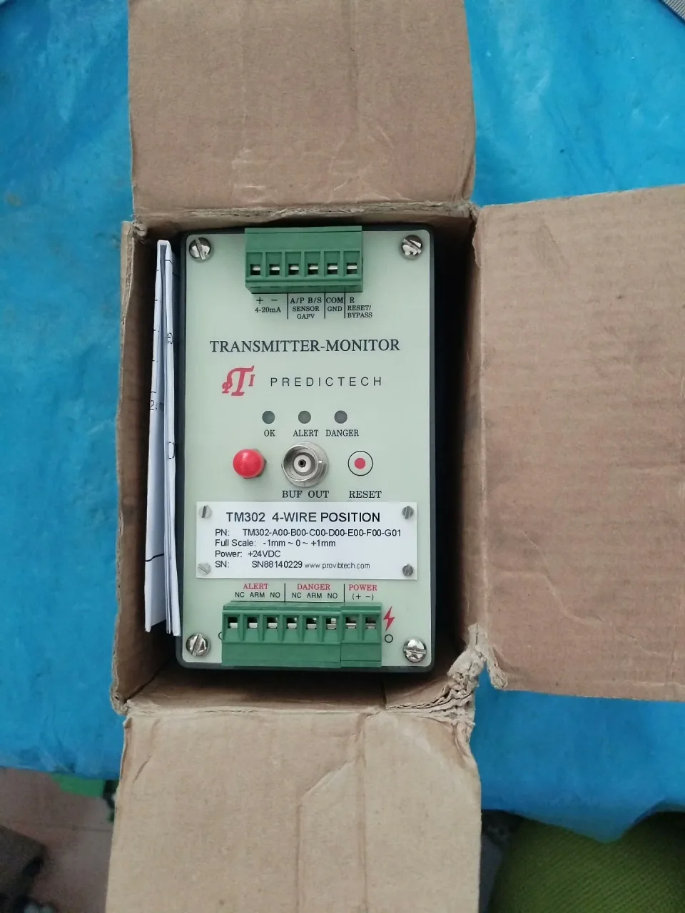 ProvibTech TM302-A00-B00-C00-D00-E00-F00-G01 Industrial Automation Component product photo 1