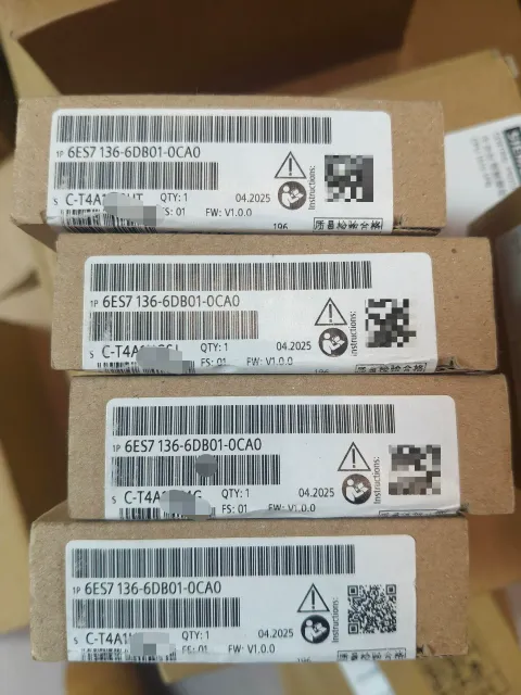 Siemens 6ES7 136-6DB01-0CA0 Industrial Automation Component product photo 1
