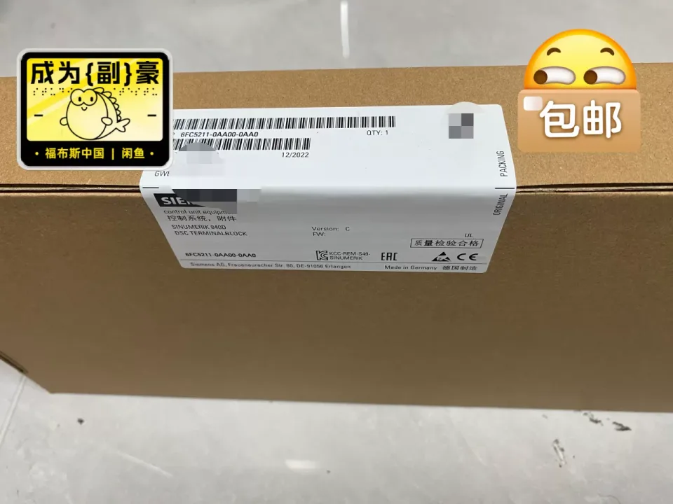 Siemens 6FC5211-0AA00-0AA0 Industrial Automation Component product photo 1