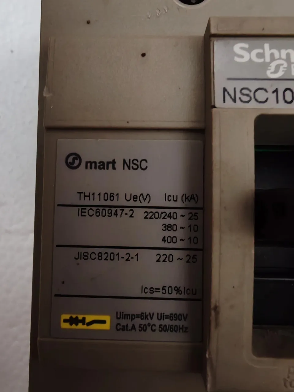 Schneider Electric NSC100B 100A Industrial Automation Component product photo 1